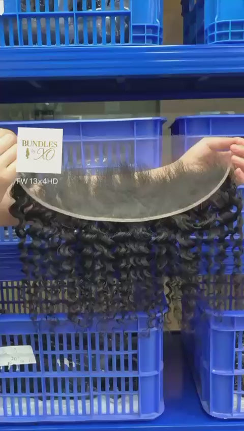 13*4 French Wave HD Closure